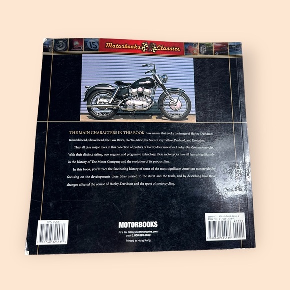 Harley-Davidson The American Motorcycle Book by Allan Girdler 2005 - Picture 3 of 11